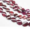 Bead, Garnet (natural), 5-7mm step cut Oval Twisted,  A grade, Mohs hardness 6.5-7.5, Sold per 8 inch strand Garnets /???rn?t/ are a group of silicate minerals that have been used since the Bronze Age as gemstones and abrasives. Garnets /???rn?t/ are a group of silicate minerals that have been used since the Bronze Age as gemstones and abrasives. The different species are pyrope, almandine, spessartine, grossular (varieties of which are hessonite or cinnamon-stone and tsavorite), uvarovite and andradite.